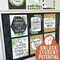9 Farmhouse Classroom Decor Signs - Welcome Sign For Classroom Motivational Posters For Classroom Bulletin Board Decorations, Growth Mindset Classroom Posters Elementary, Middle School, Classroom Rules